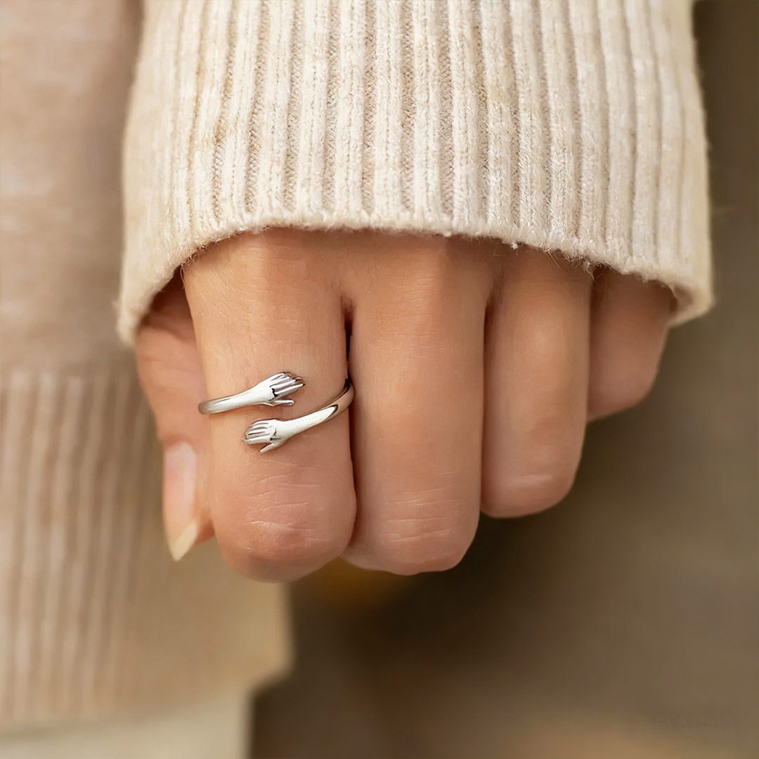 For Granddaughter -Forever Linked  Ring