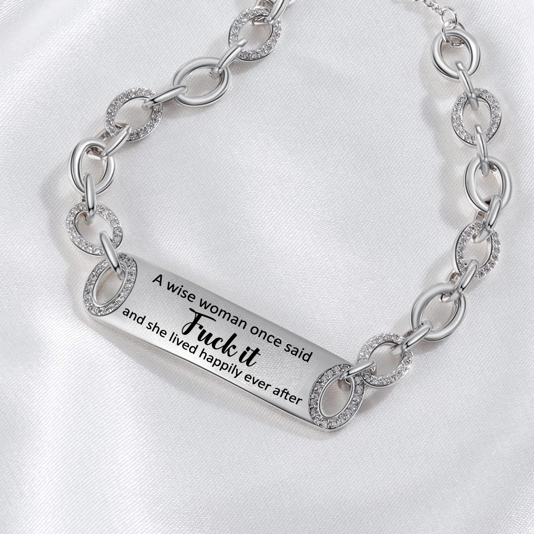 Fuck It Large Chain Bracelet