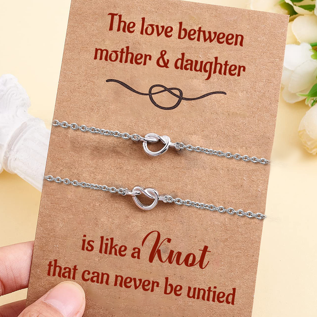 For Mother/Daughter - Knot Bracelet Set