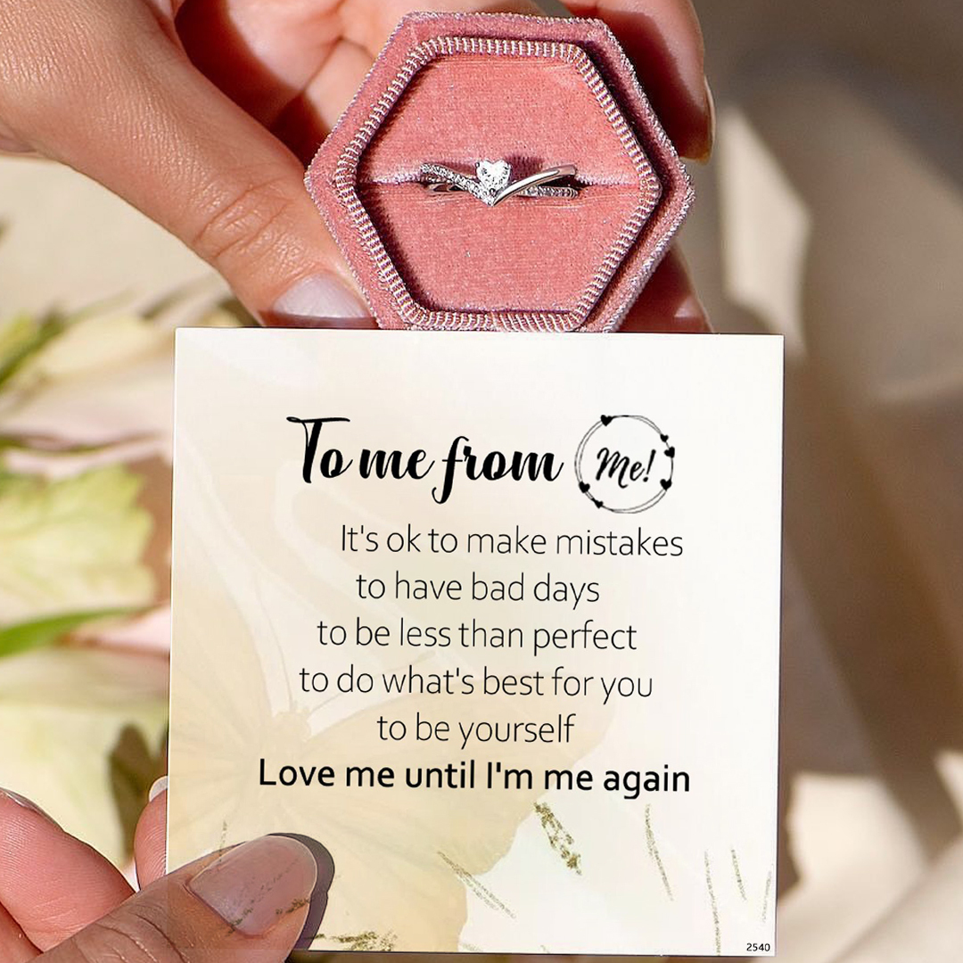 Self-Love Healing Heart Ring