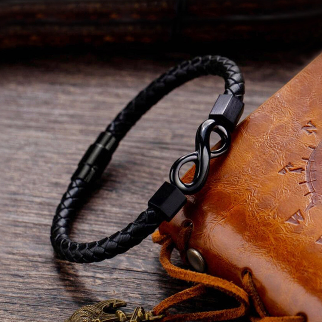 For Son - Infinity Braided Bracelet