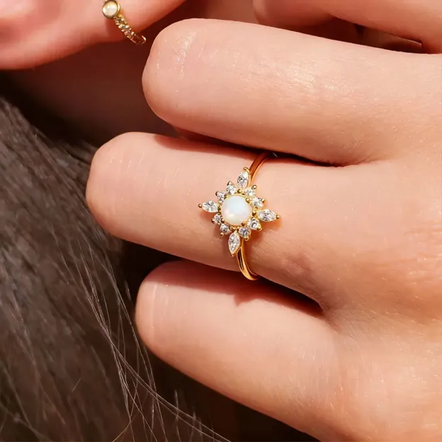 For Bonus Daughter-Shining Star Love Ring