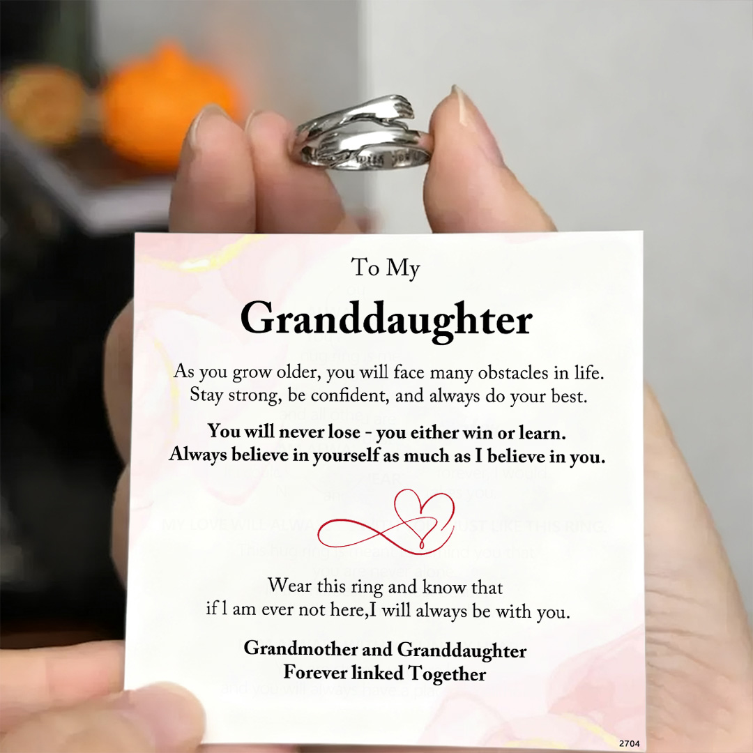 For Granddaughter -Forever Linked  Ring