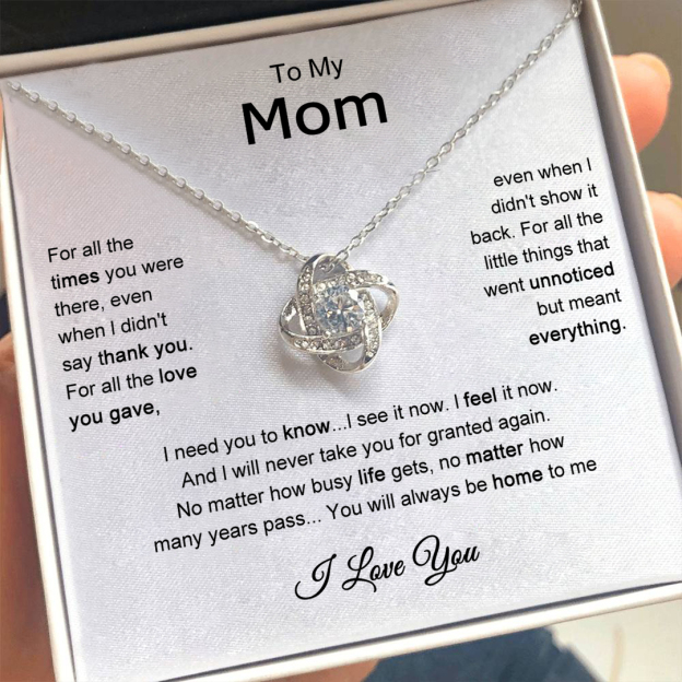 For Mom- I Am Always With You Knot Bracelet