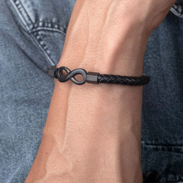 For Son - Infinity Braided Bracelet