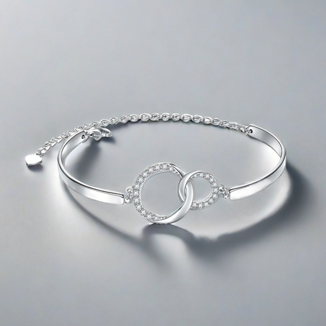 Nothing in the world can separate us Circle Bracelet
