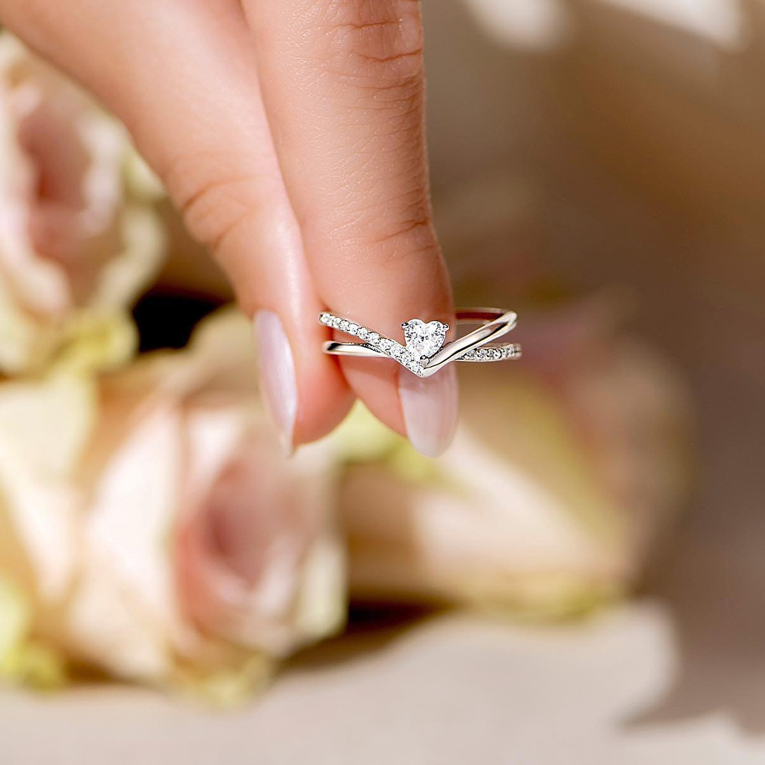 Self-Love Healing Heart Ring