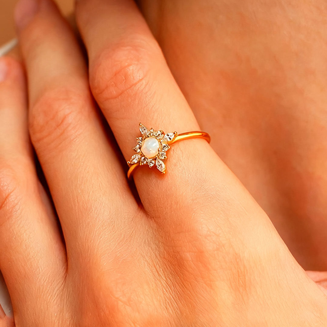 For Self-Shining Star Love Ring