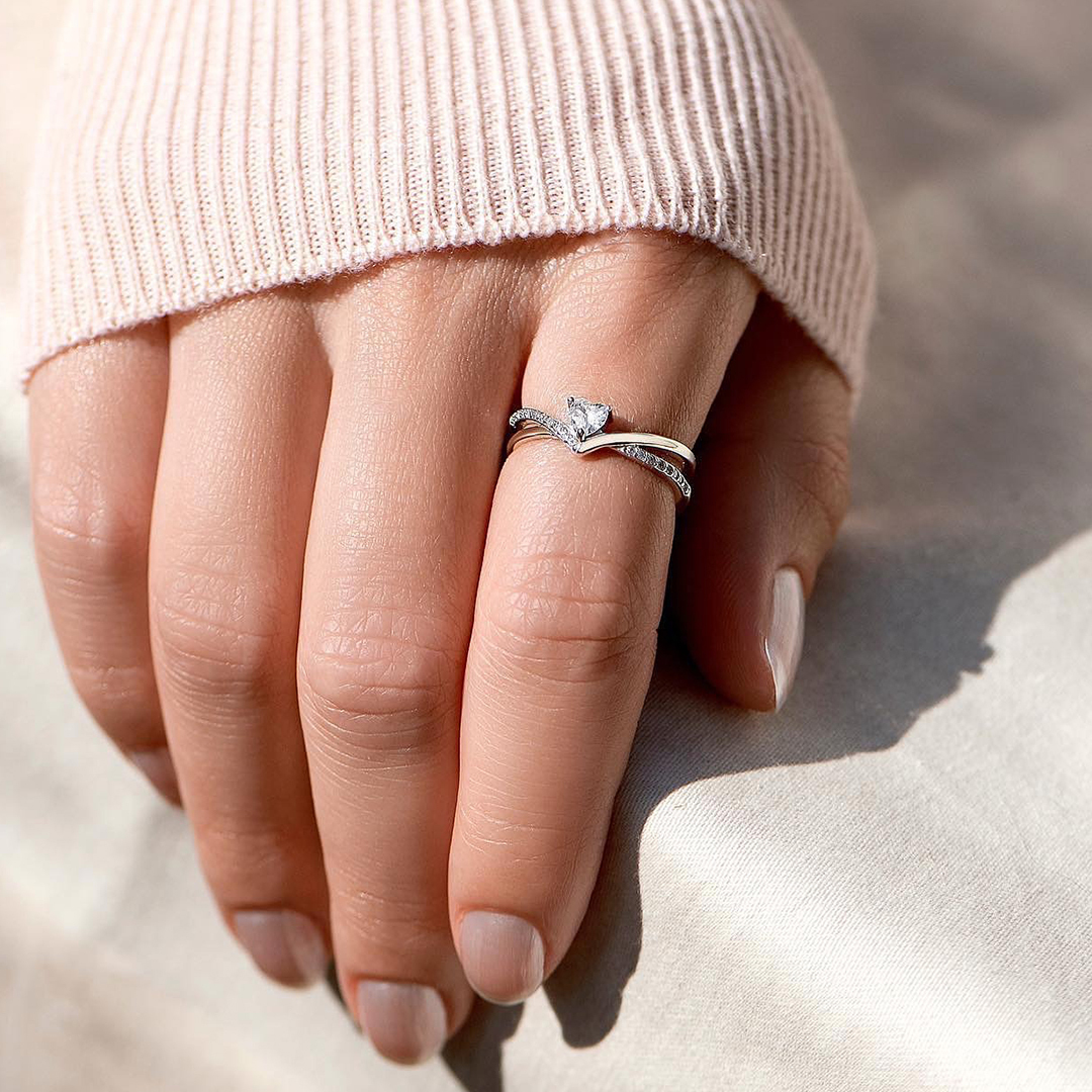 Self-Love Healing Heart Ring