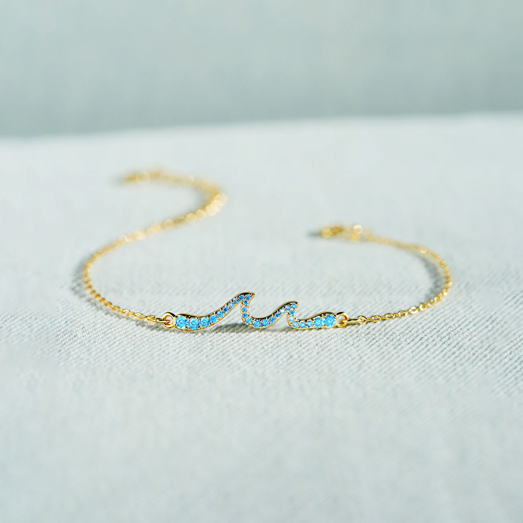 Enjoy Your Retirement-Waves Bracelet