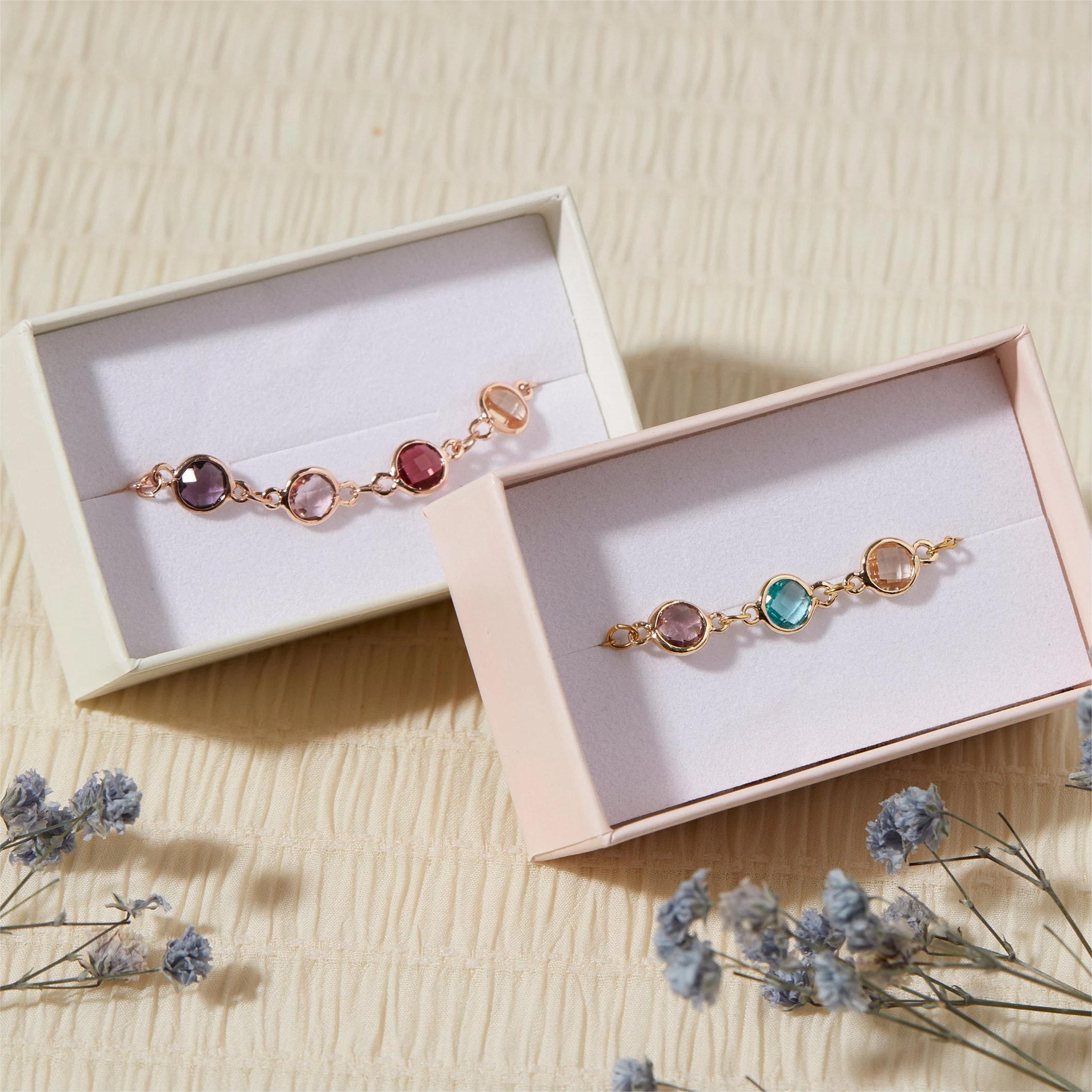 Custom Birthstones Bracelet