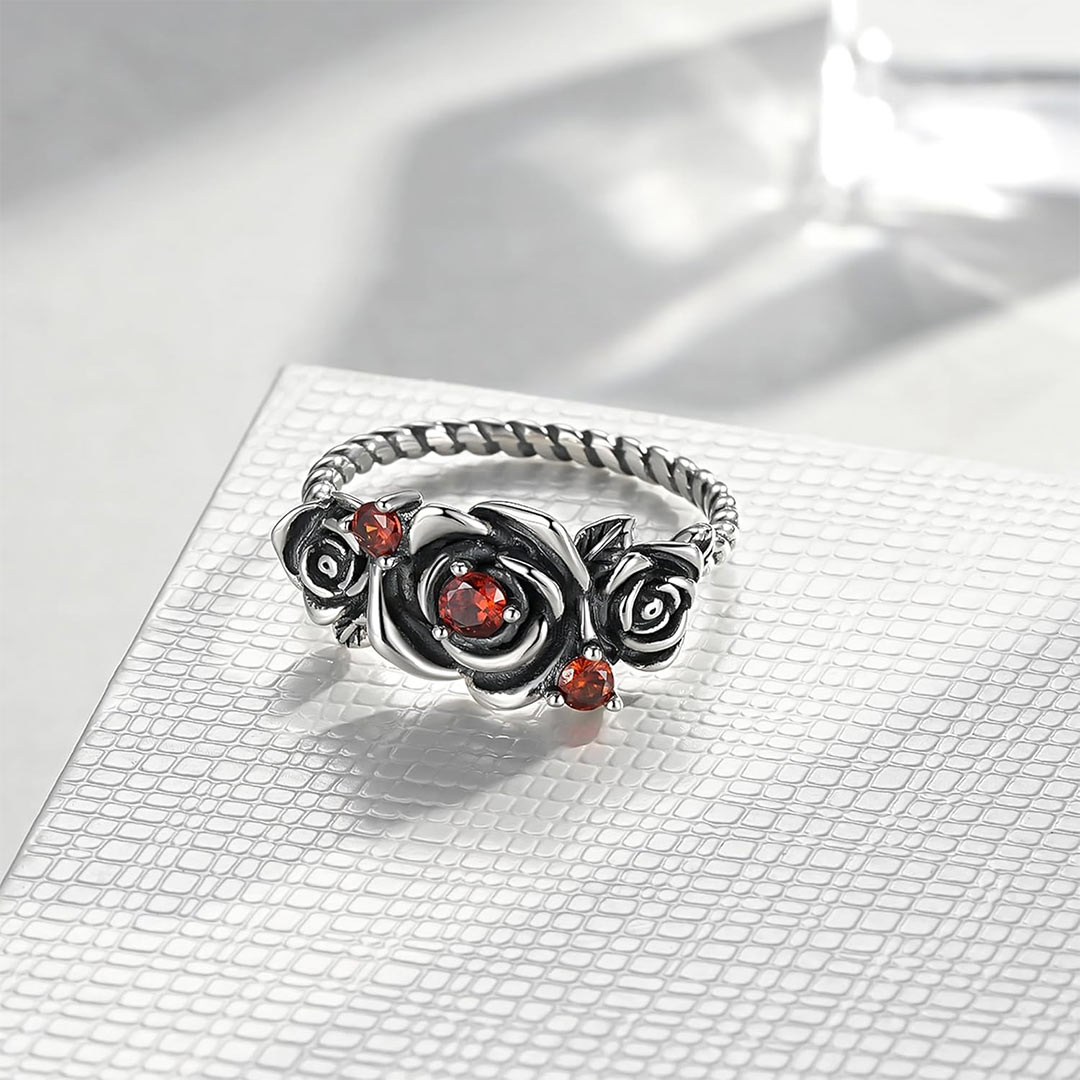 For Self - Three Roses Twist Ring