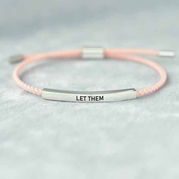 Let Them Tube Bracelet