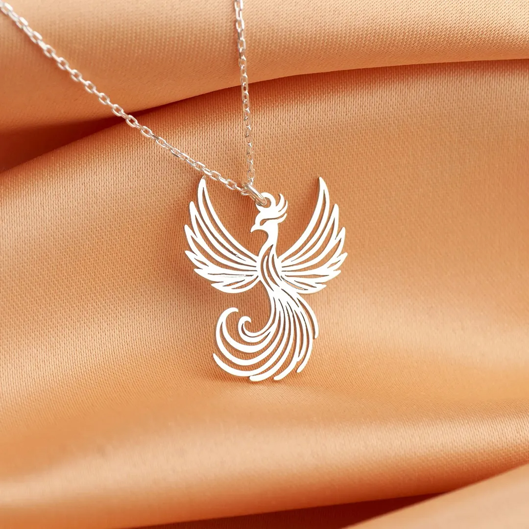 For-self Phoenix Rising Necklace