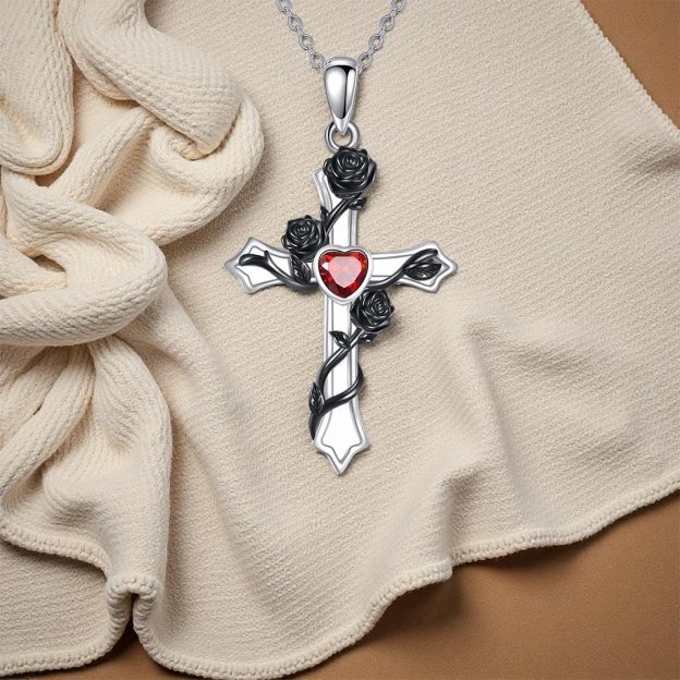 Black Rose Survival Necklace