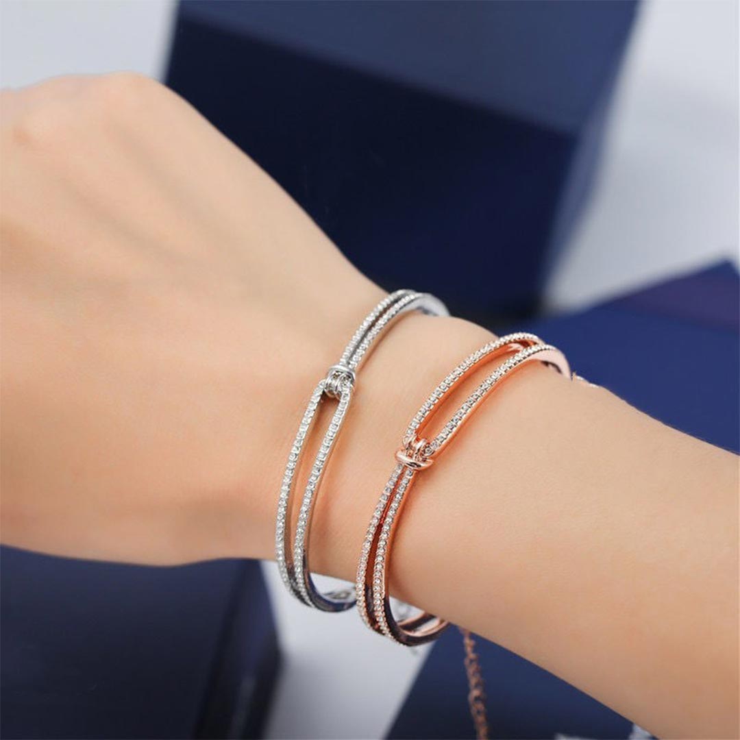 For Granddaughter -Angel-Knotted Grandmother-Granddaughter Bracelet