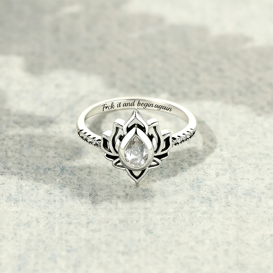 For Daughter-Lotus Rebirth Ring