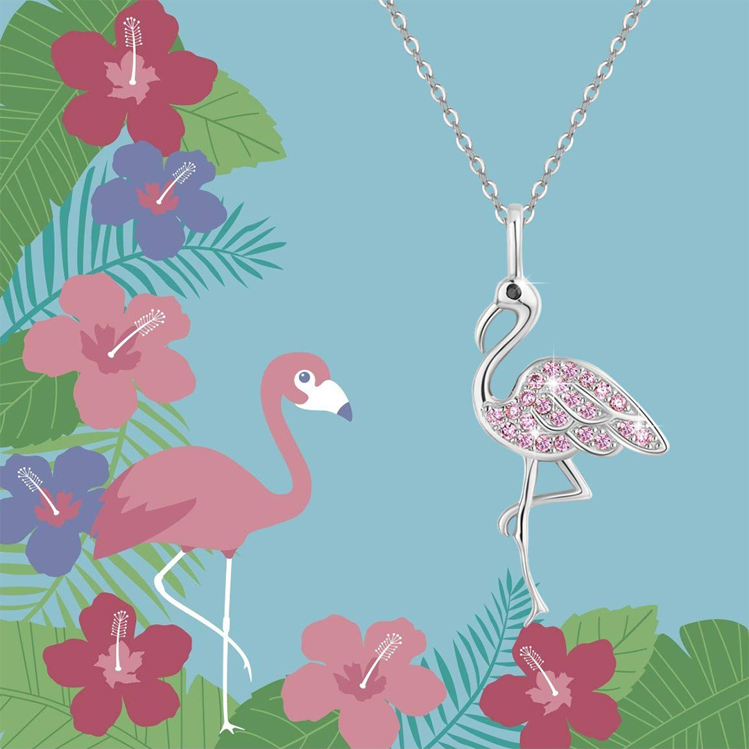 Be Like A Flamingo Necklace