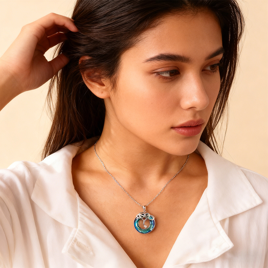 For Friend - S925 Our Friendship Has no End Infinity Necklace