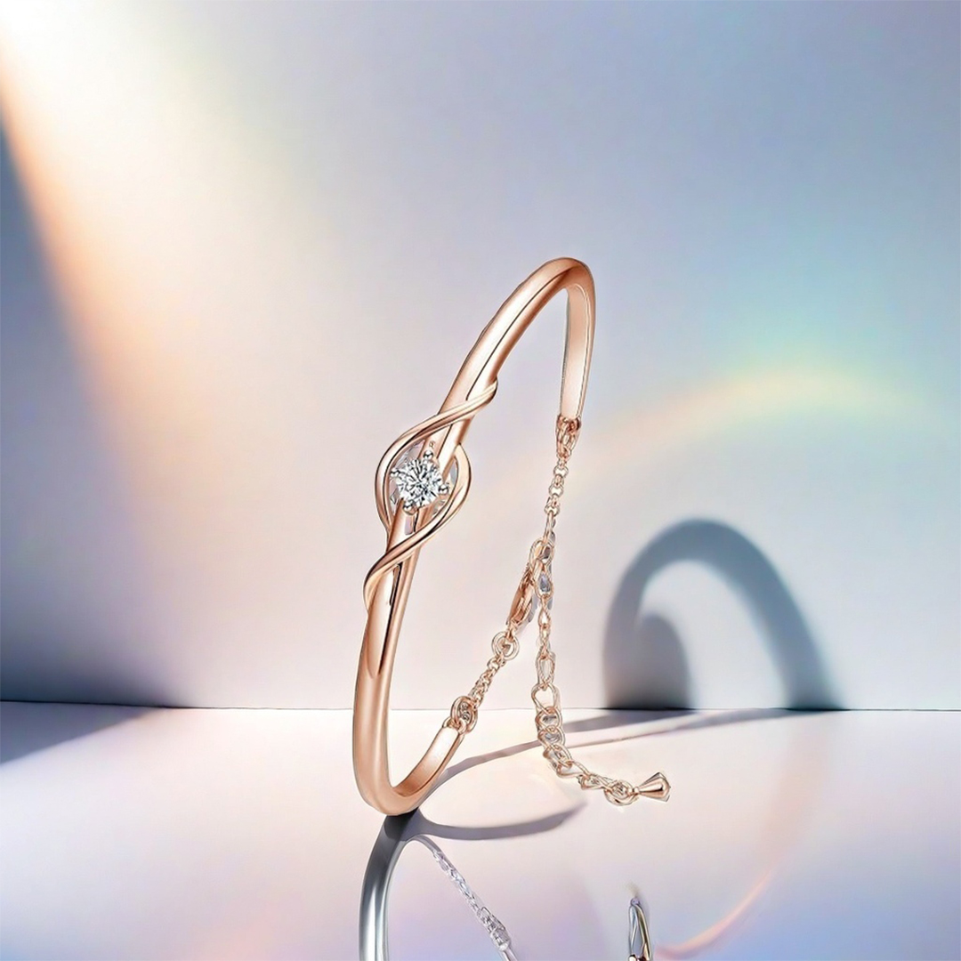 For Daughter- You are Always in Mine diamond Bracelet