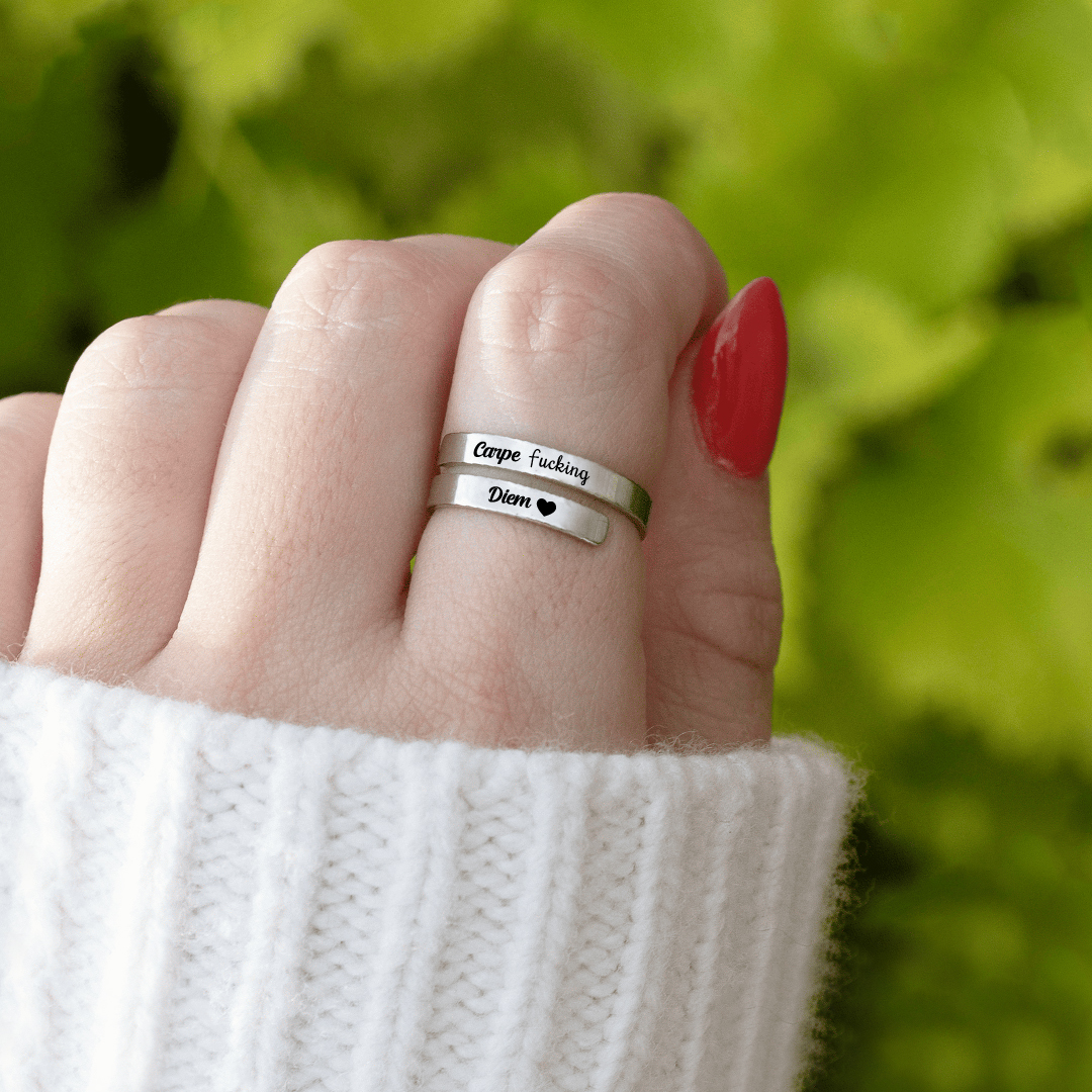 Carpe Fucking Diem Ring