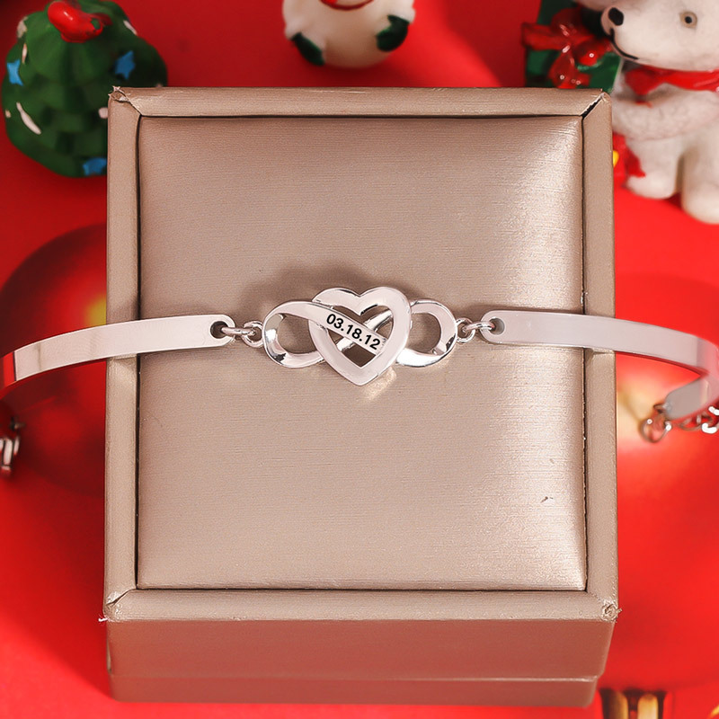 Date Custom Infinite Love Bracelet