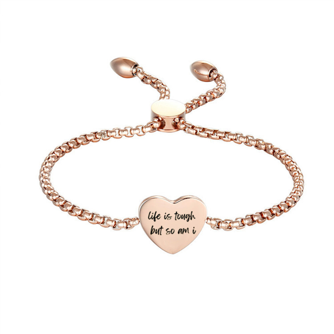 For Self - S925 I Am Awesome Love Bracelet