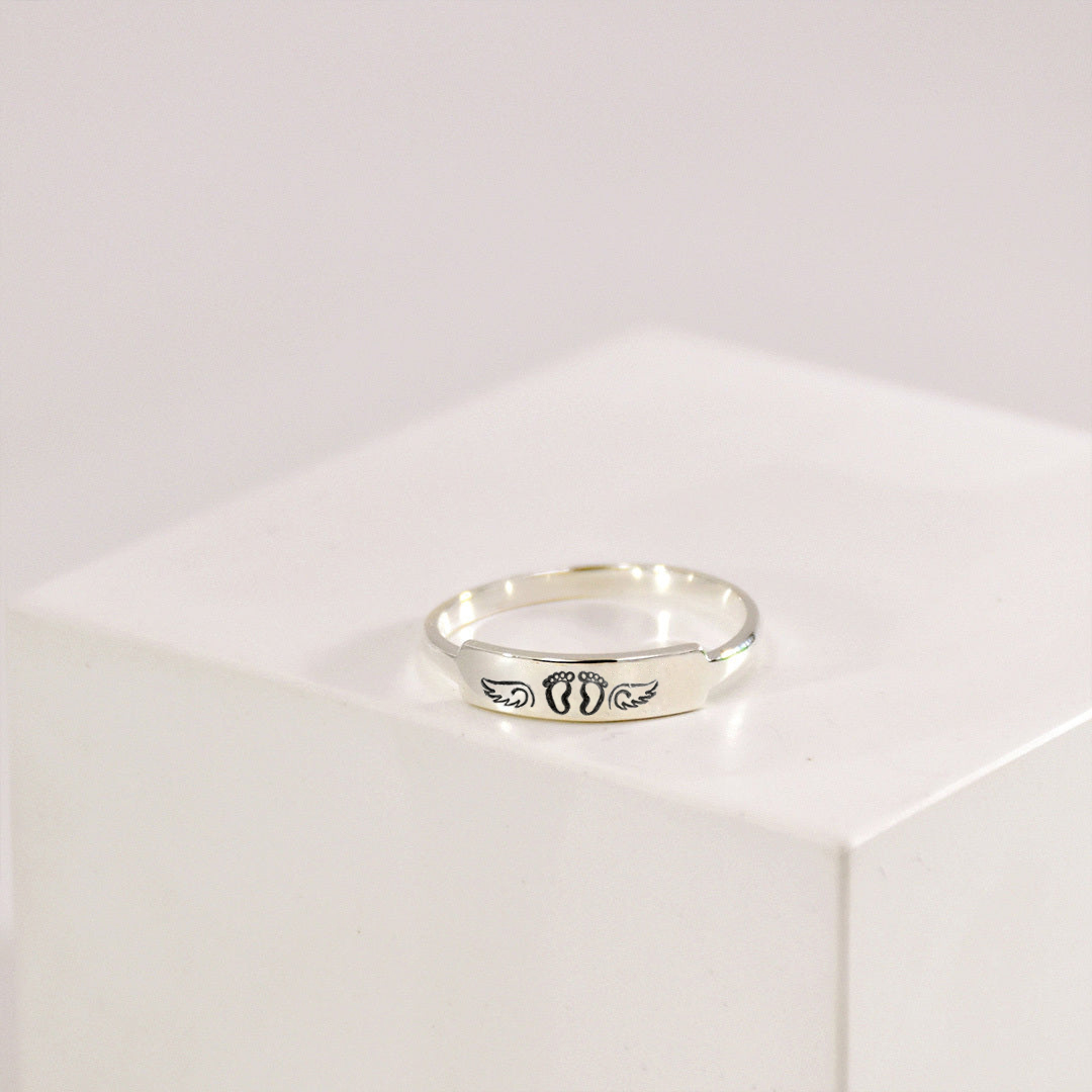 For Dead Child - S925 Be With You Every Second Ring