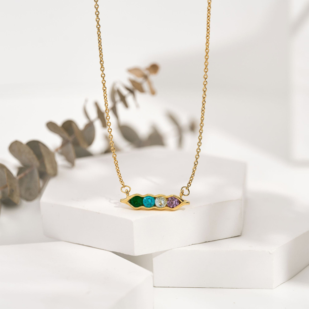 For Friend - S925 We Are Each Other's Best Friends Forever Custom Birthstone Necklace