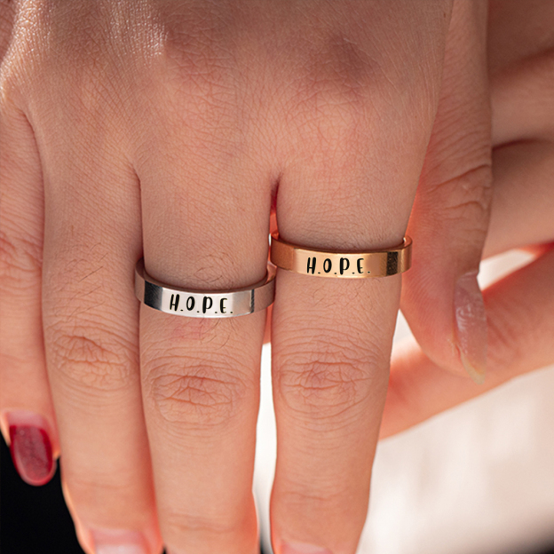 Hold On Pain Ends Ring