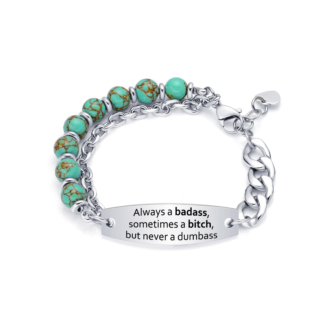 Turquoise Large Chain Bracelet