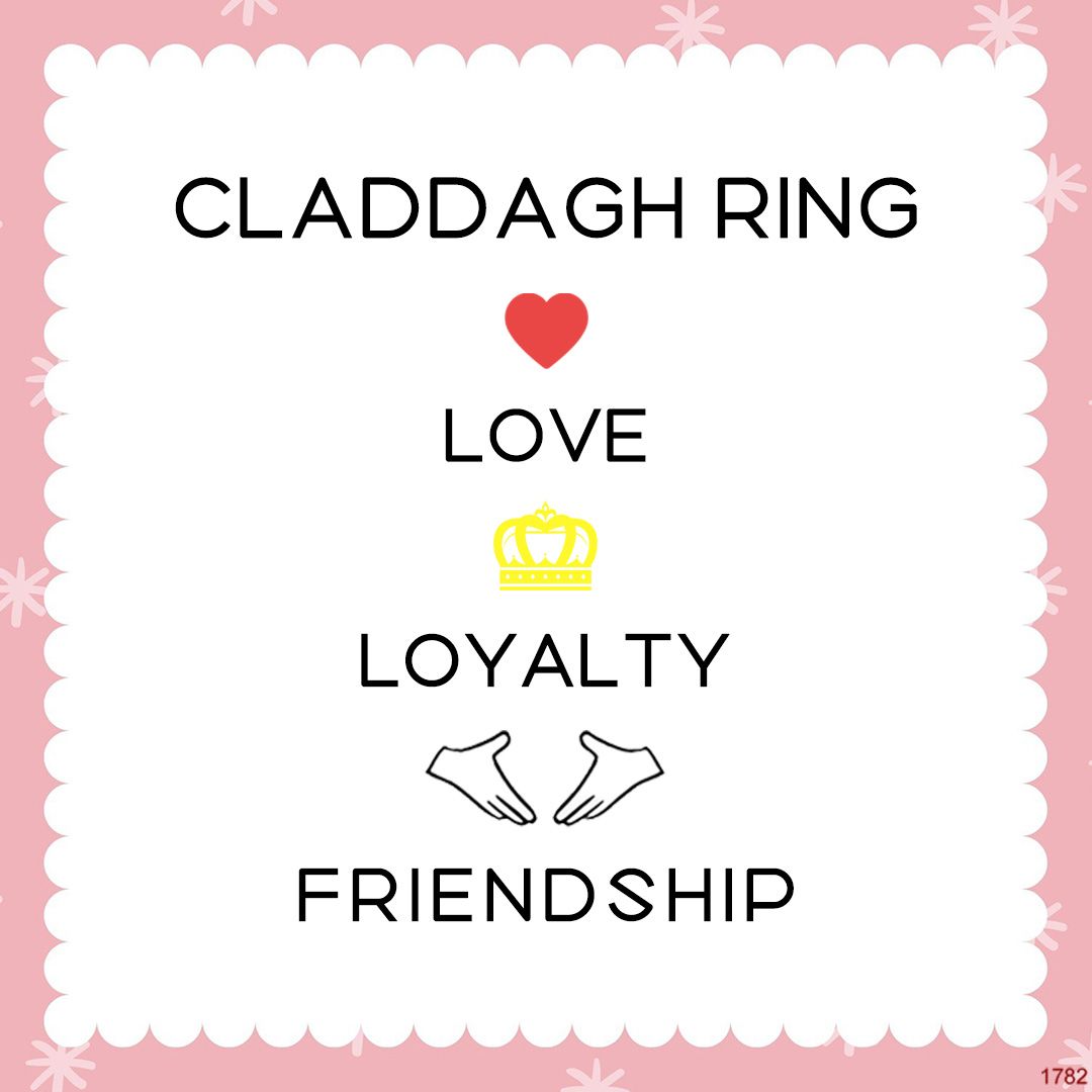S925 Claddagh Opal Ring Ring