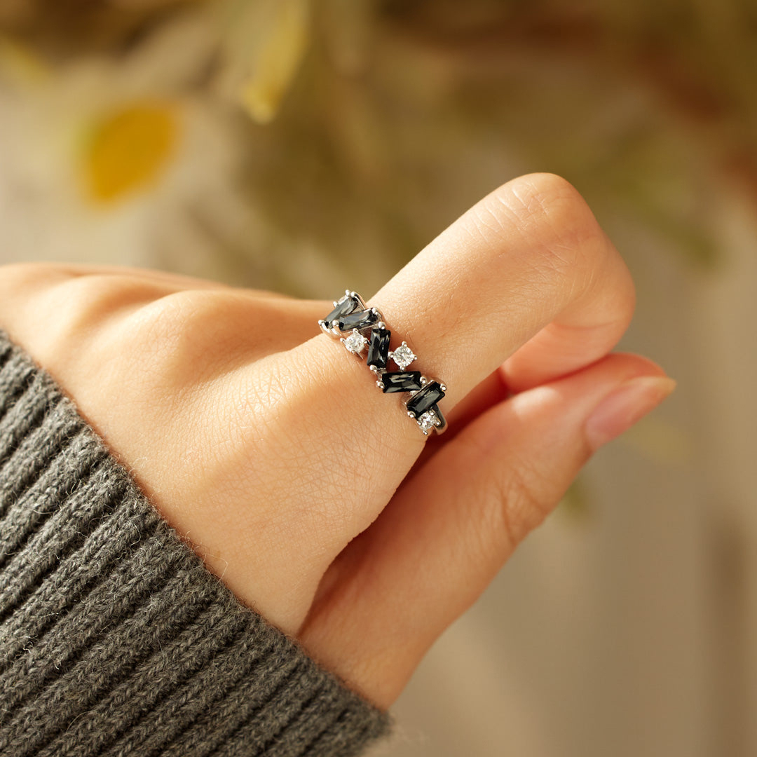 Nobody Has It All Together Black Band Ring