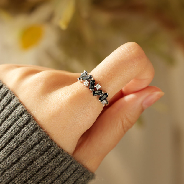 Nobody Has It All Together Black Band Ring