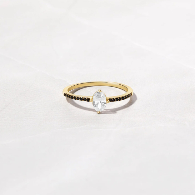 925 Silver Marquise Engagement Ring