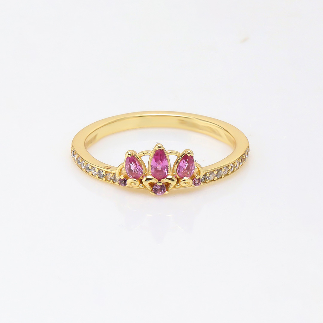 For Daughter-straighten your crown Princess Ring