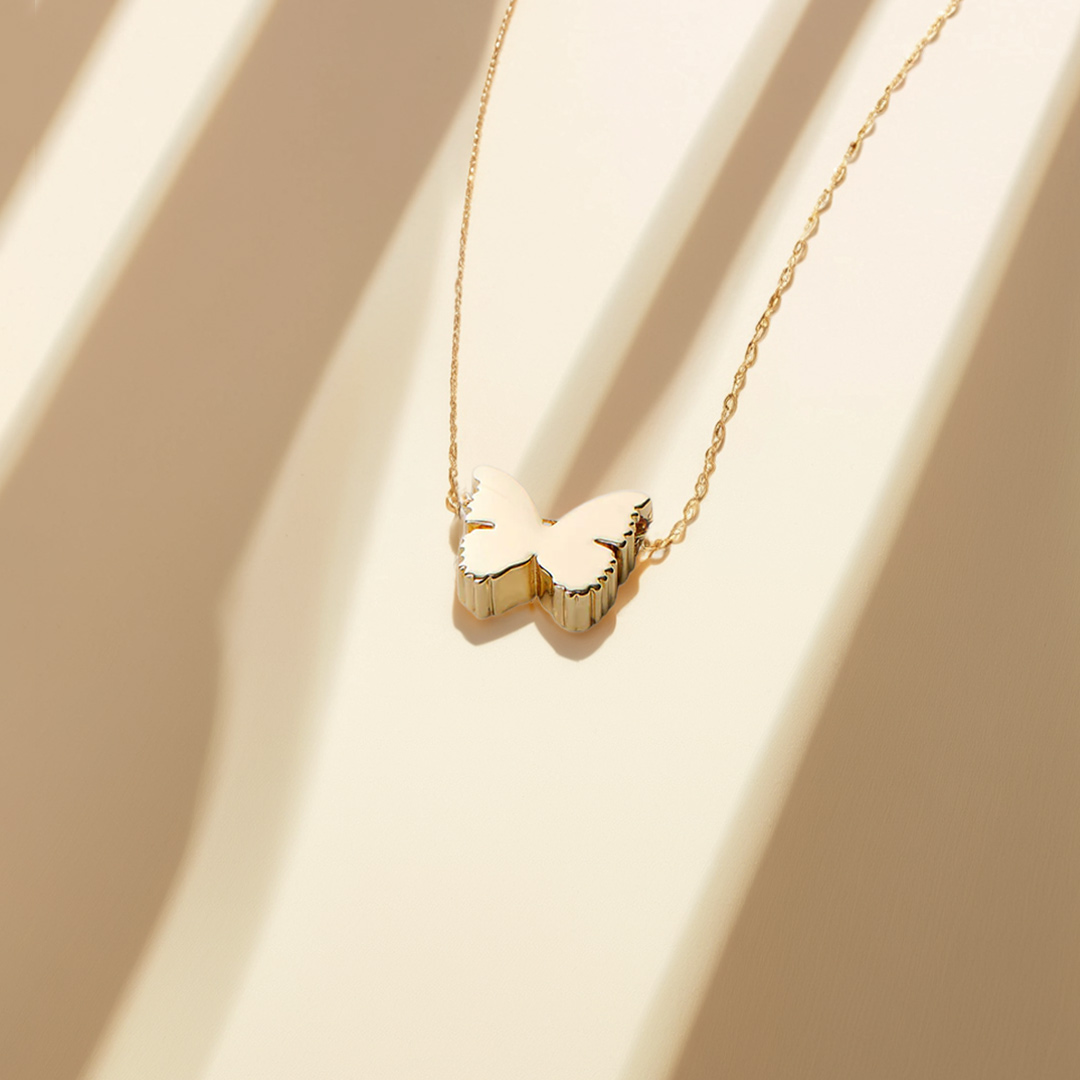 For Daughter-Wings to Fly Icon Necklace