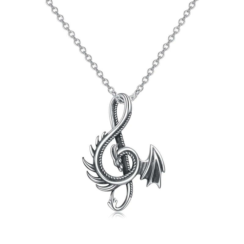 Be Confident Like a Dragon Dragon Necklace