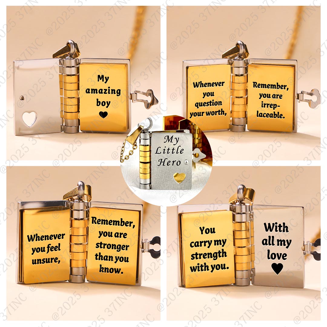 For Son -My Little Hero Necklace