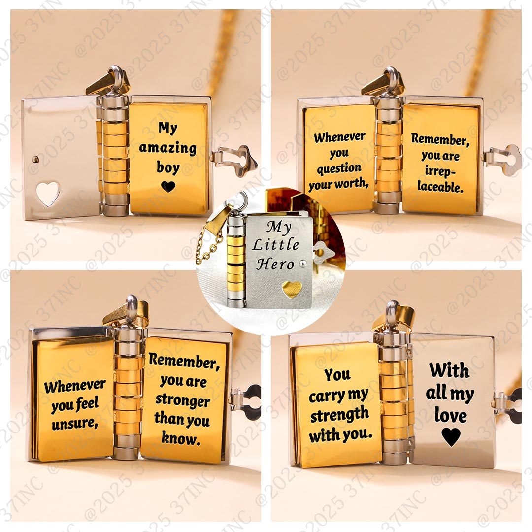 For Son -My Little Hero Necklace