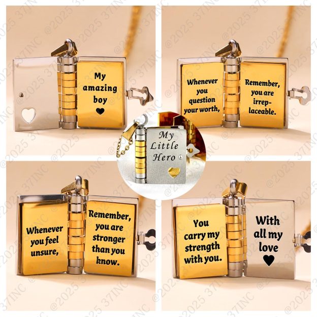 For Son -My Little Hero Necklace
