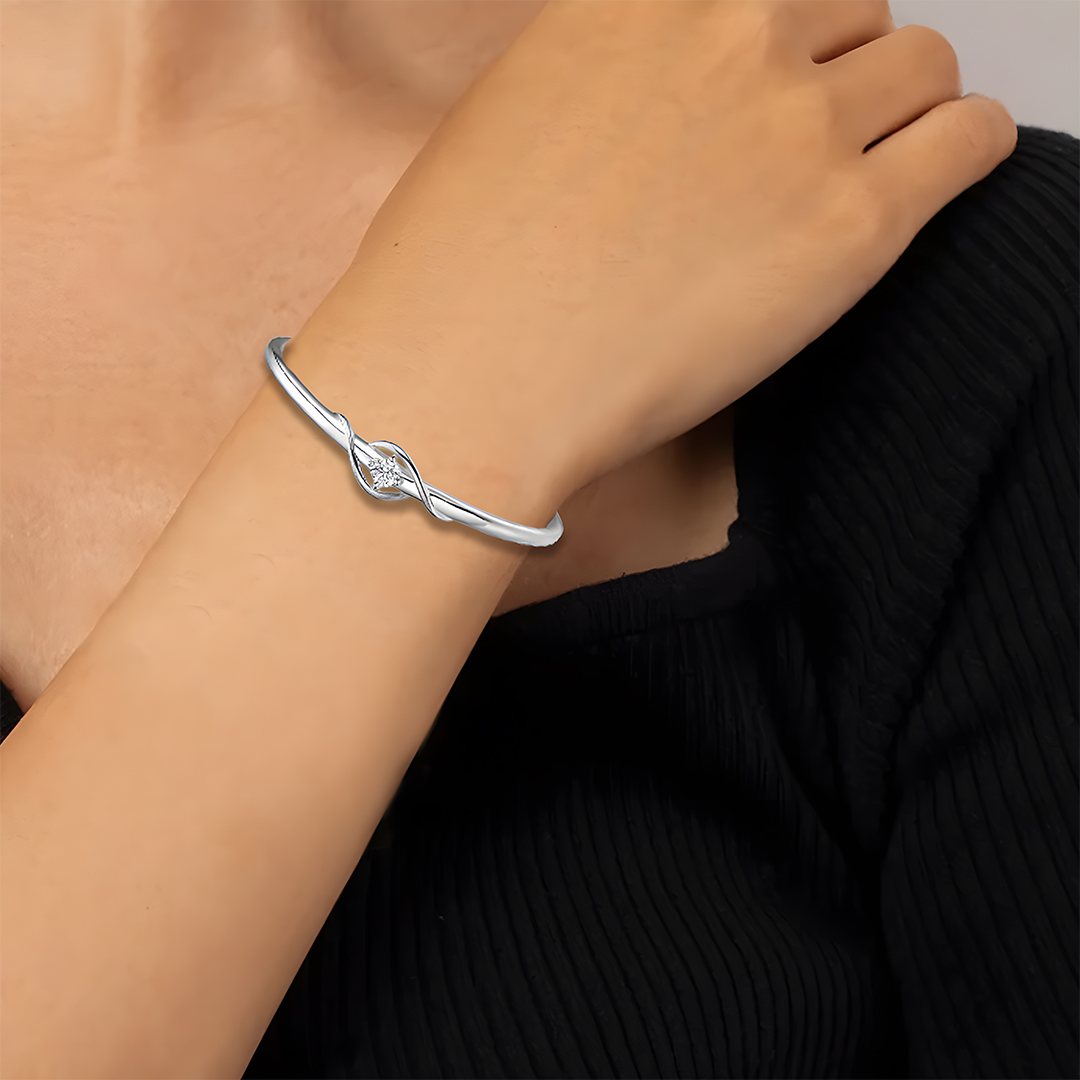 For Daughter- You are Always in Mine diamond Bracelet