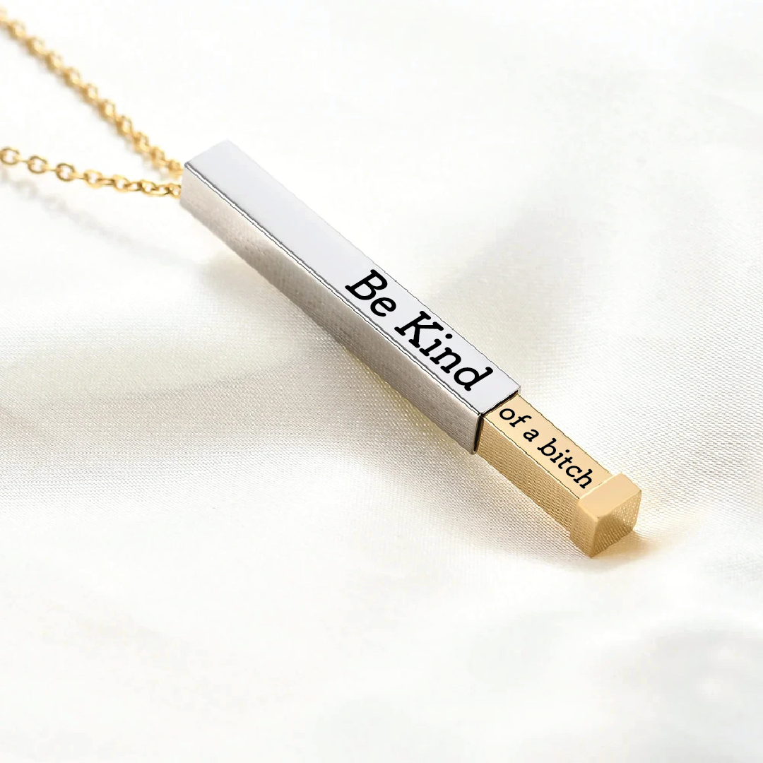 Be Kind...of a Bi❤ch Necklace