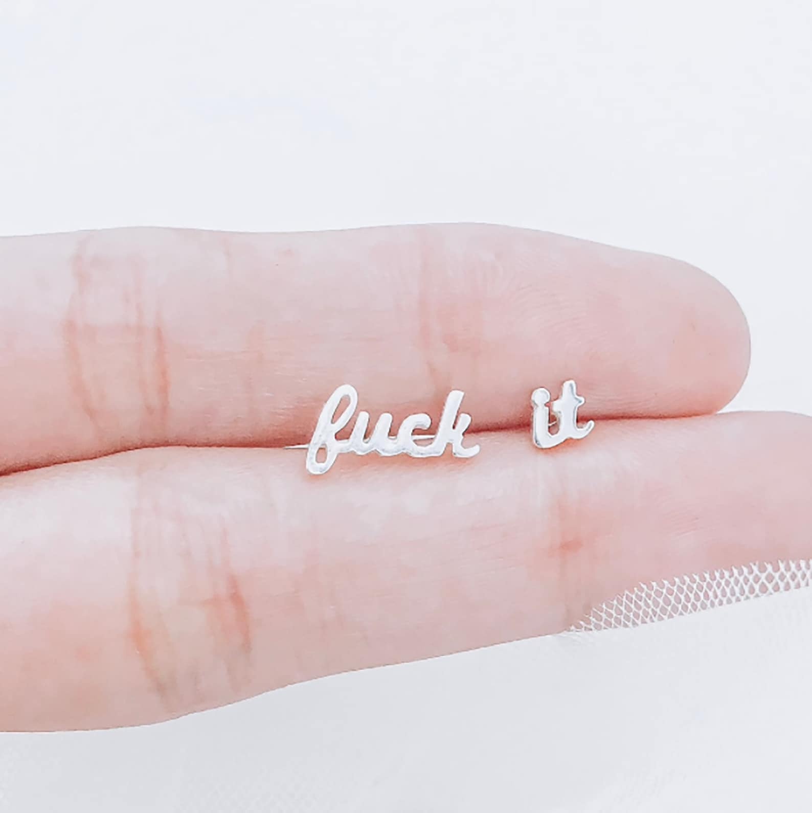 Fuck It Earrings
