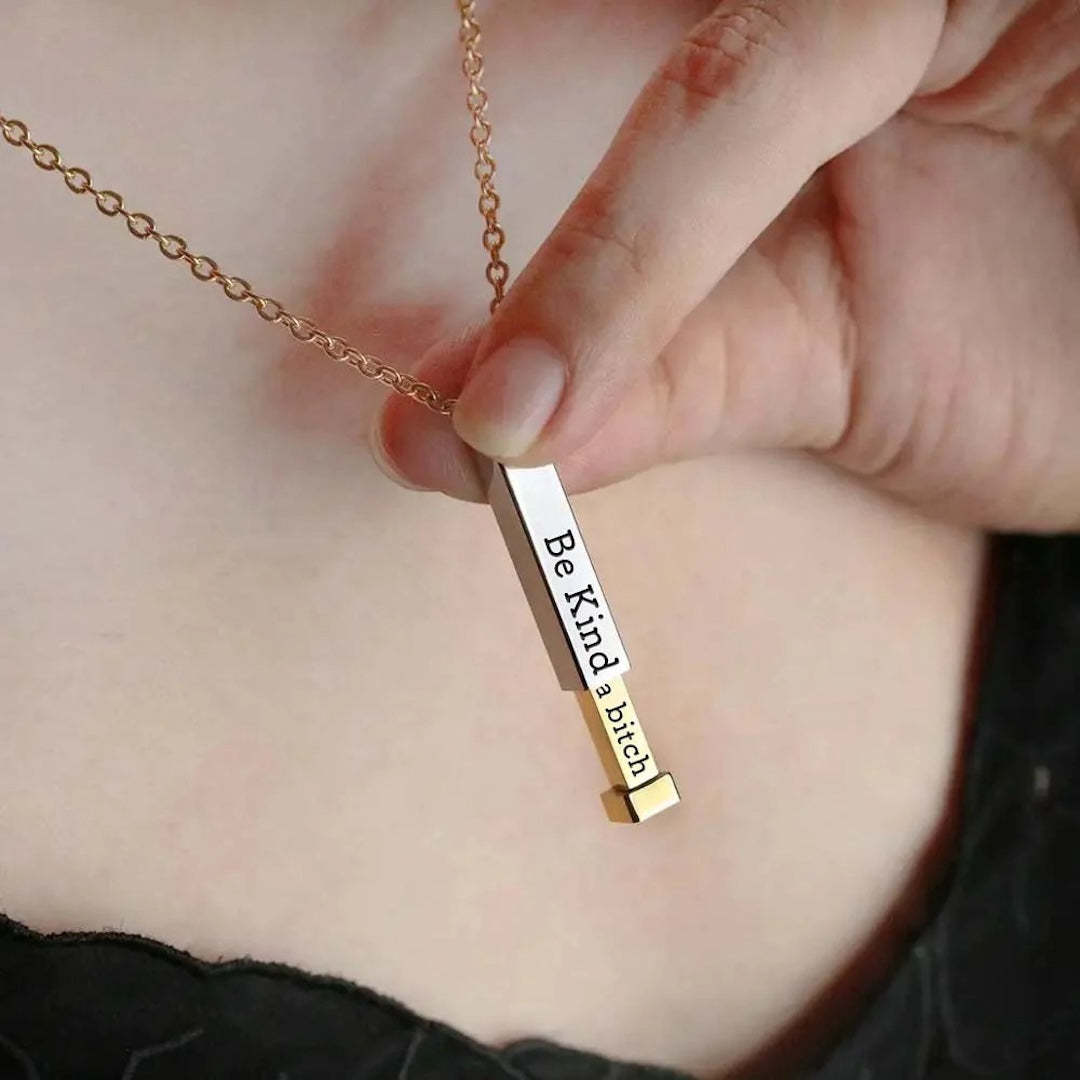 Be Kind...of a Bi❤ch Necklace