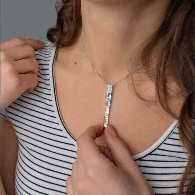 Be Kind...of a Bi❤ch Necklace