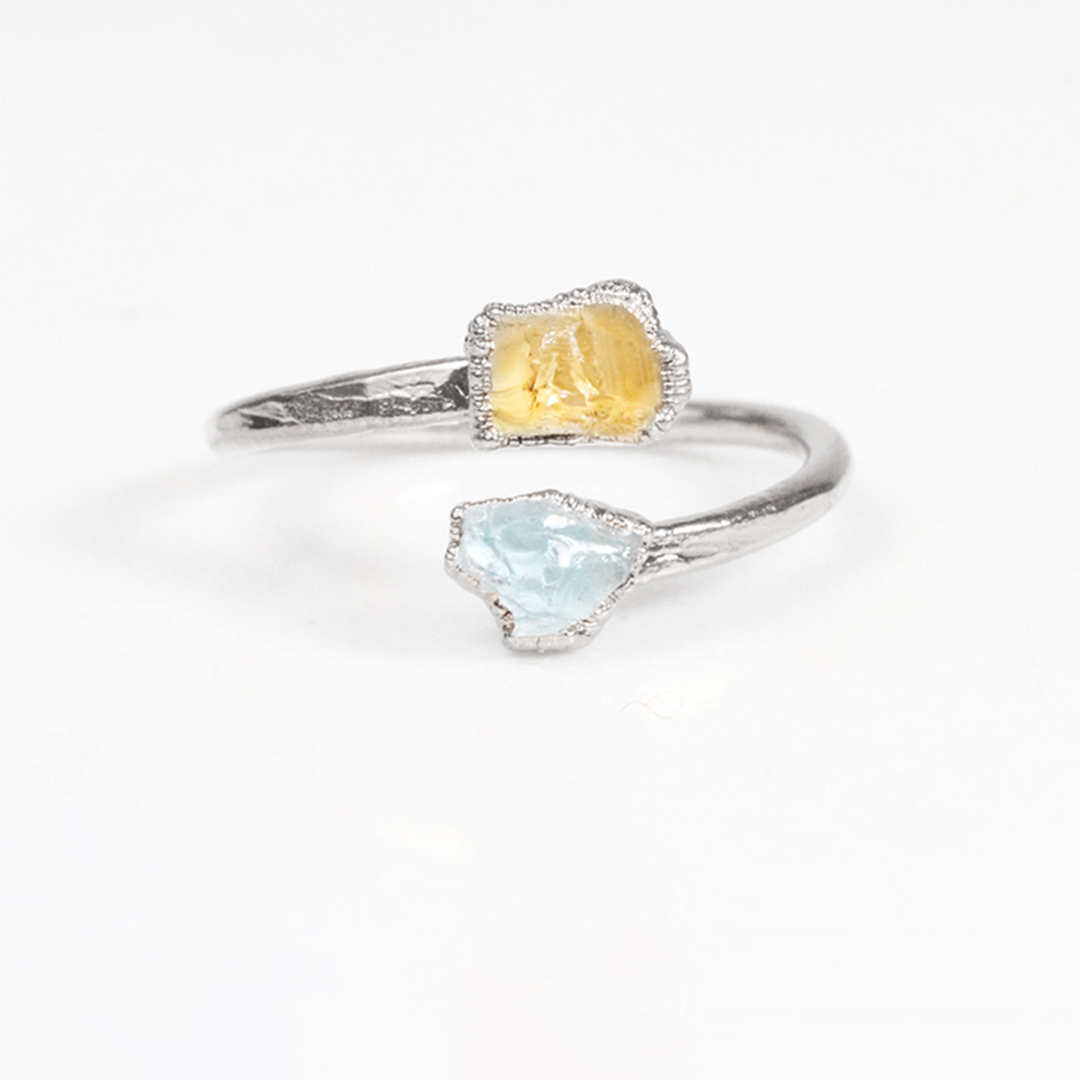 For Daughter - Mother & Daughter Birthstone Custom Ring
