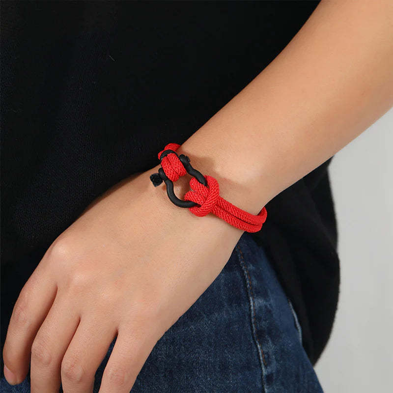 For Daughter/Granddaughter - I’ll Always Be With You Knot Bracelet-37bracelet