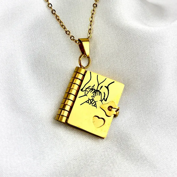 For Daughter - My Incredible Daughter Book Necklace