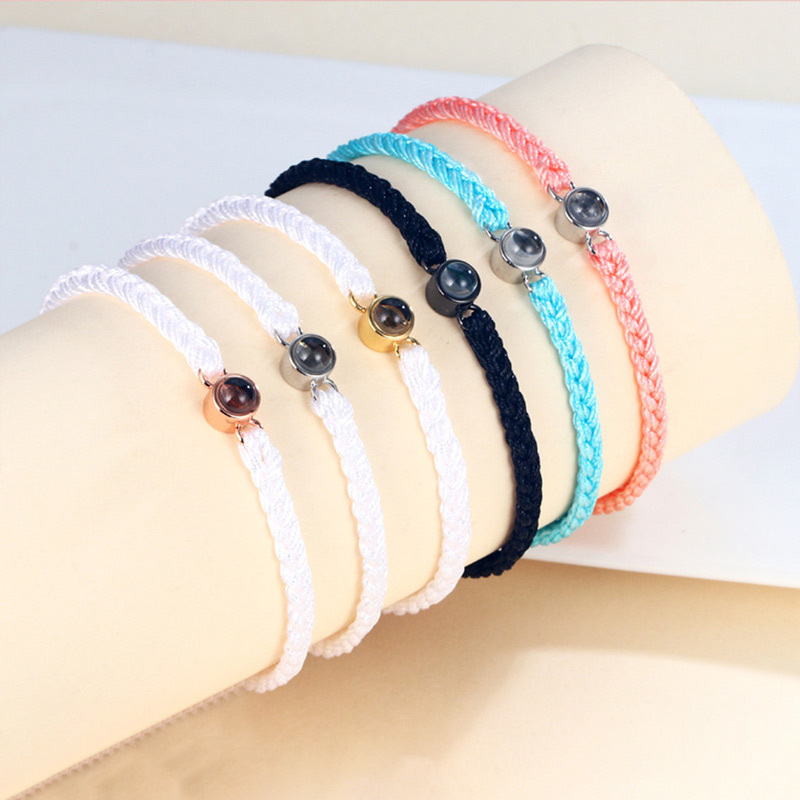 Personalized Photo Projection Bracelet